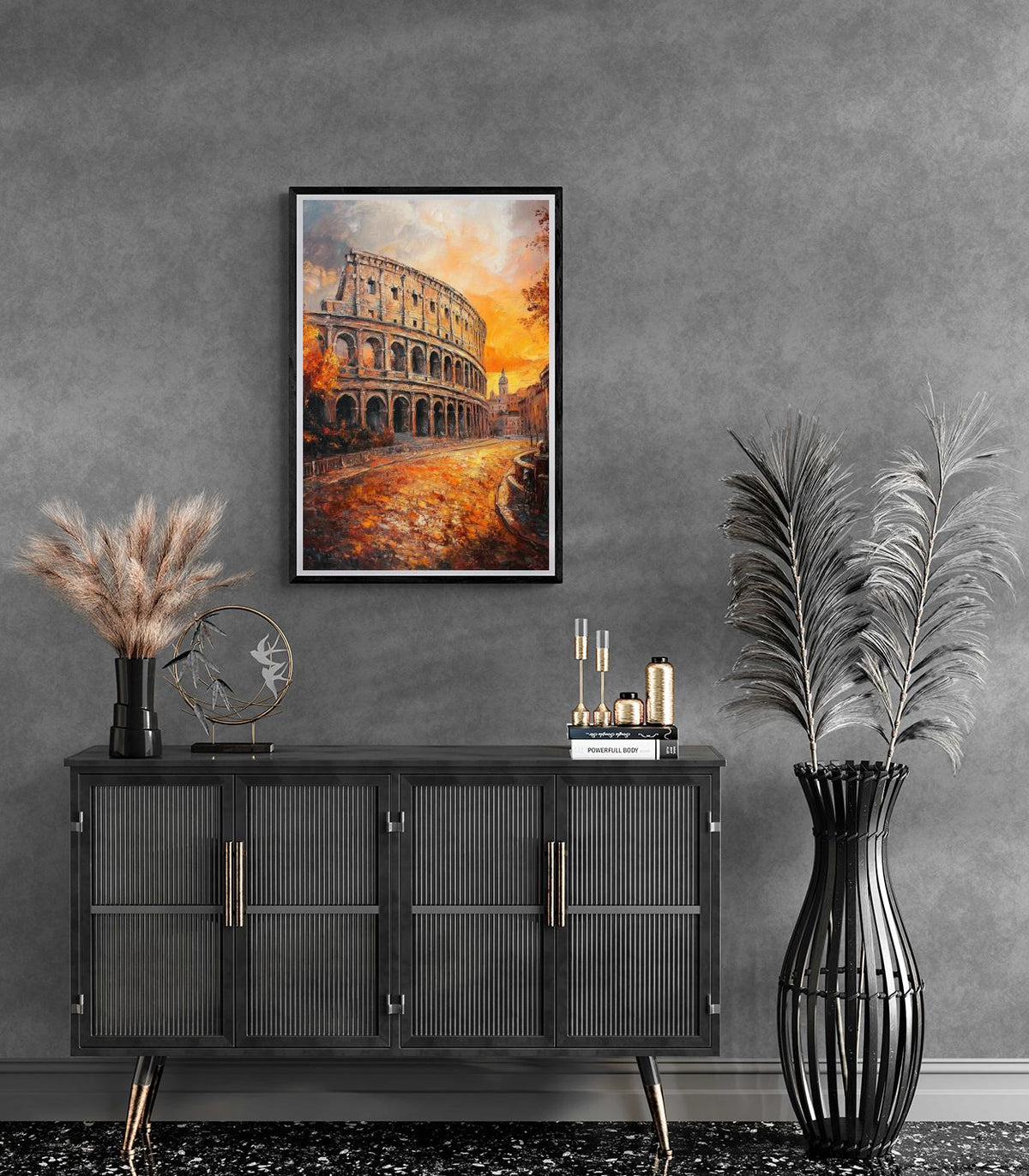 Colisée Rome dans un intérieur
