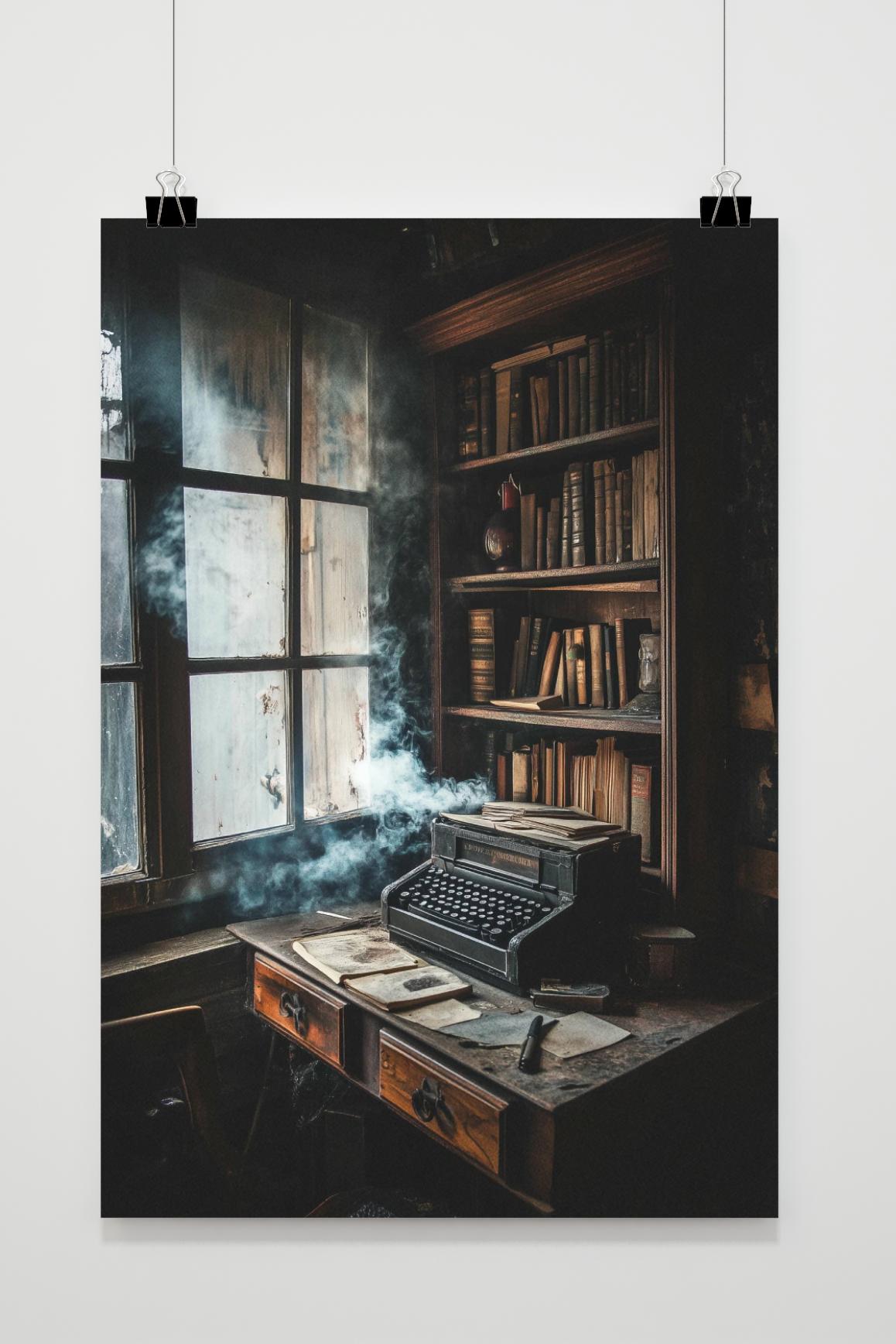 Póster Máquina de Escribir de 25 Artstreet