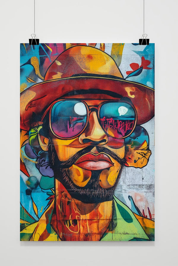 Póster Graffiti Urbano