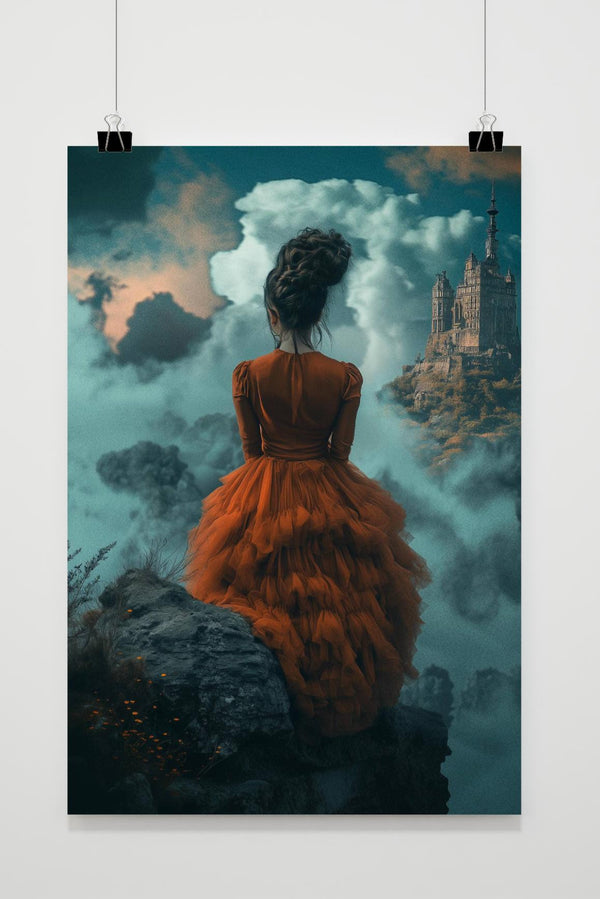 Meisje Kasteel poster