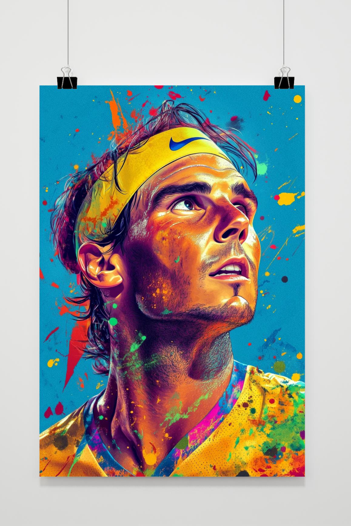 Affiche Rafael Nadal de 25 Artstreet