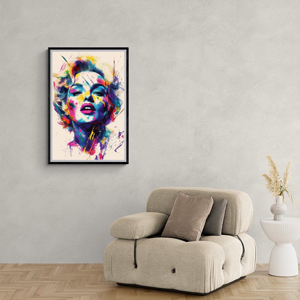 Marilyn Monroe dans un intérieur