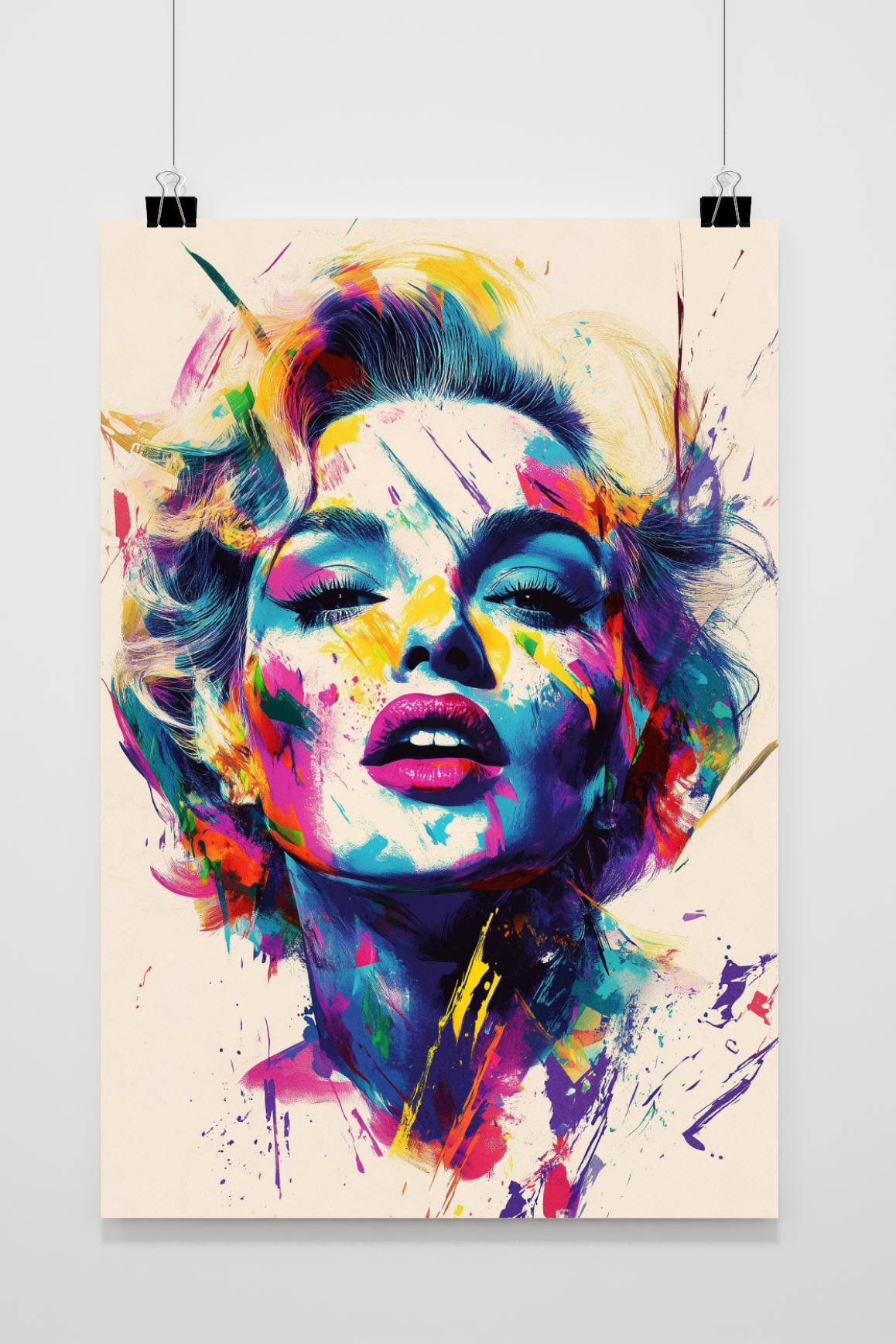 Affiche Marilyn Monroe de 25 Artstreet