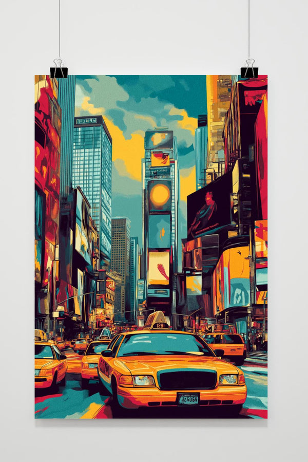 Póster New York Times Square