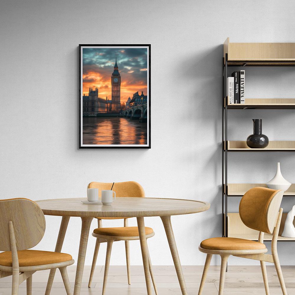 Big Ben dans un intérieur