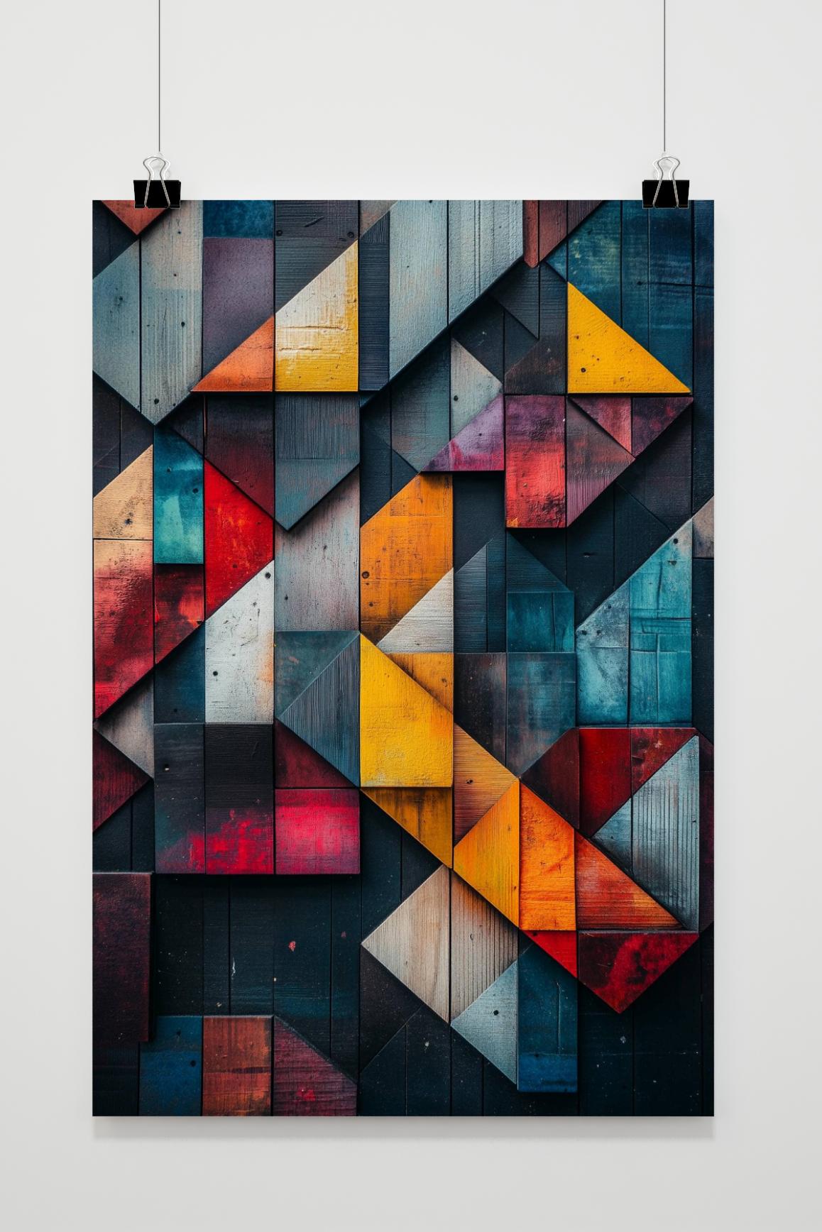 Affiche Art Géométrique de 25 Artstreet