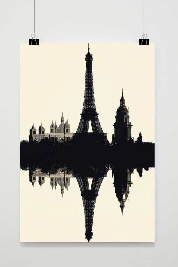 Póster Landmarks Reflejo