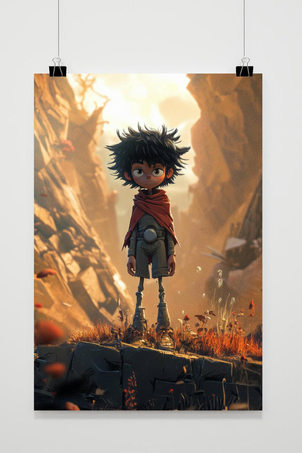 Jongen Animatie poster