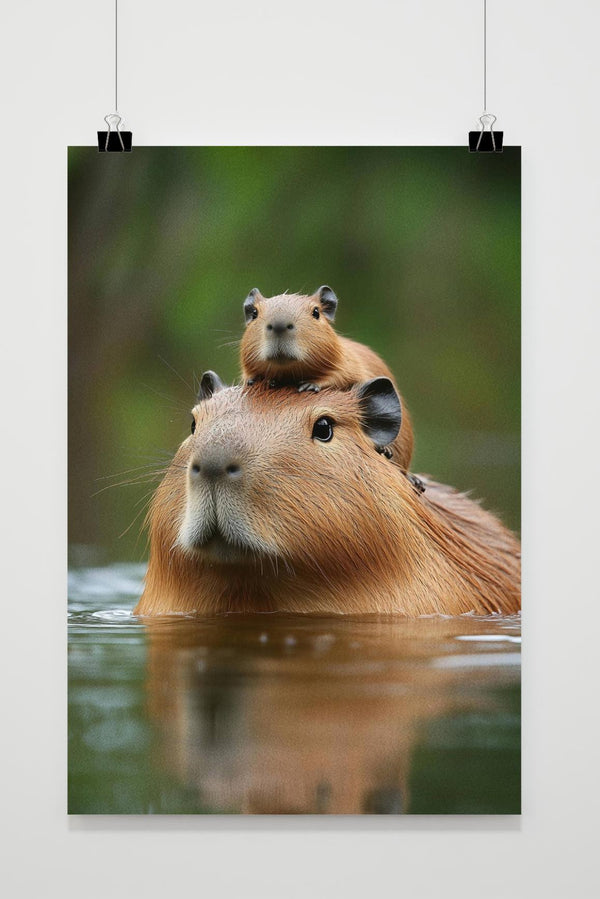 Póster Capibara