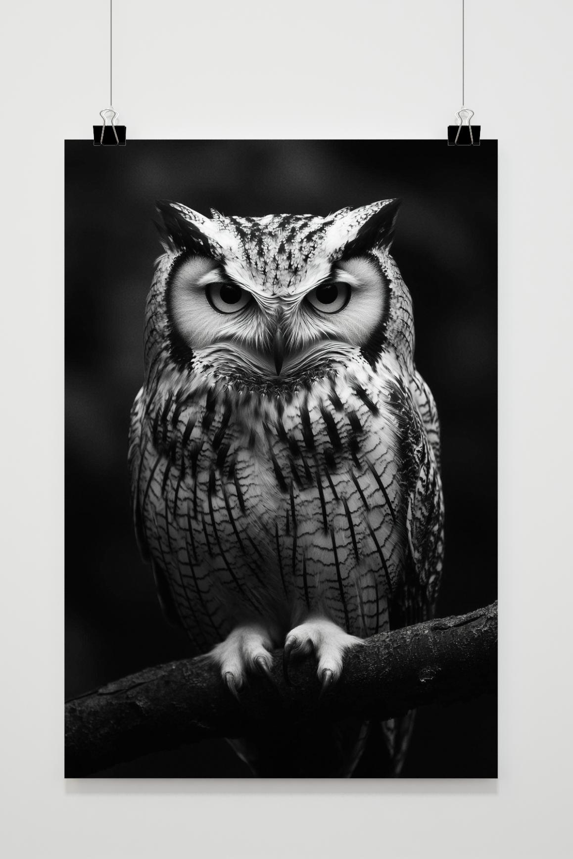 Póster Búho de 25 Artstreet