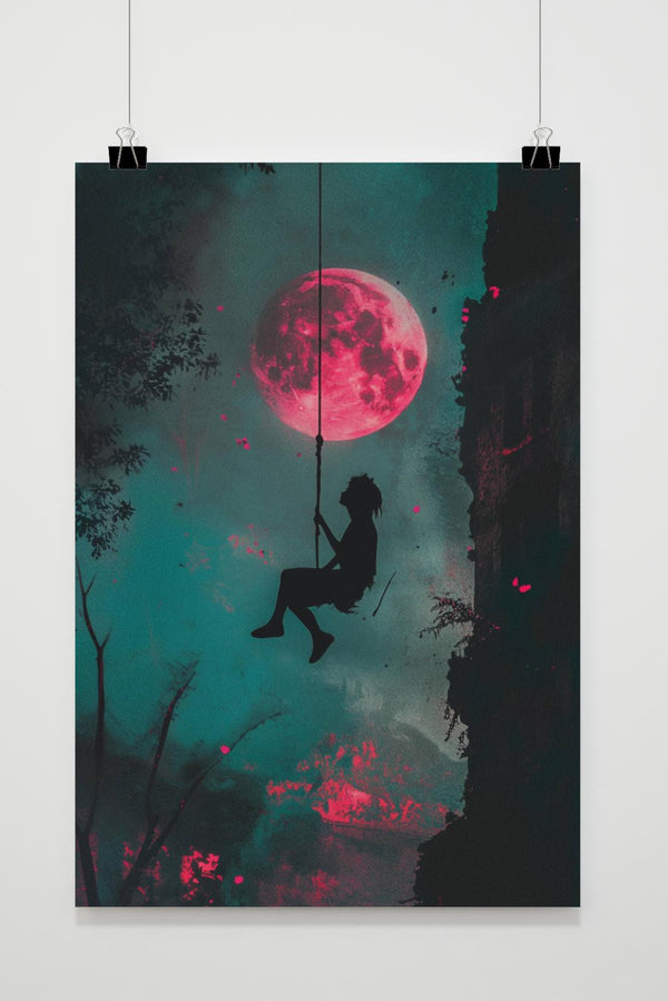 Póster Columpio Banksy