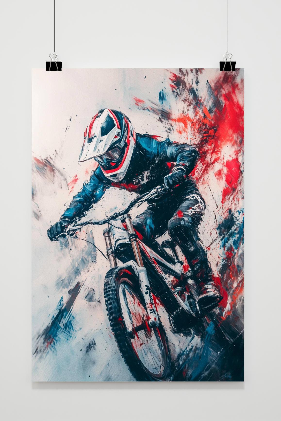 Affiche Mountainbike de 25 Artstreet