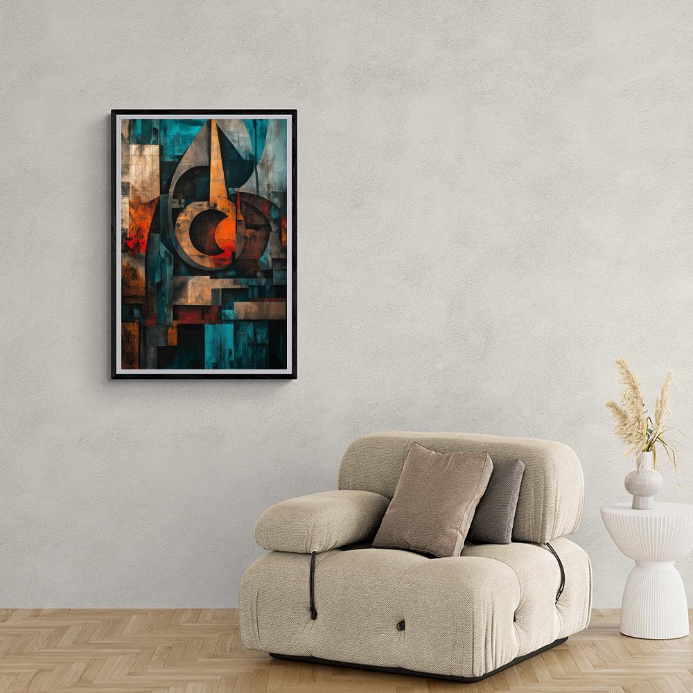 Cubisme Géométrique dans un intérieur