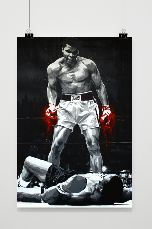 Muhammad Ali-Plakat