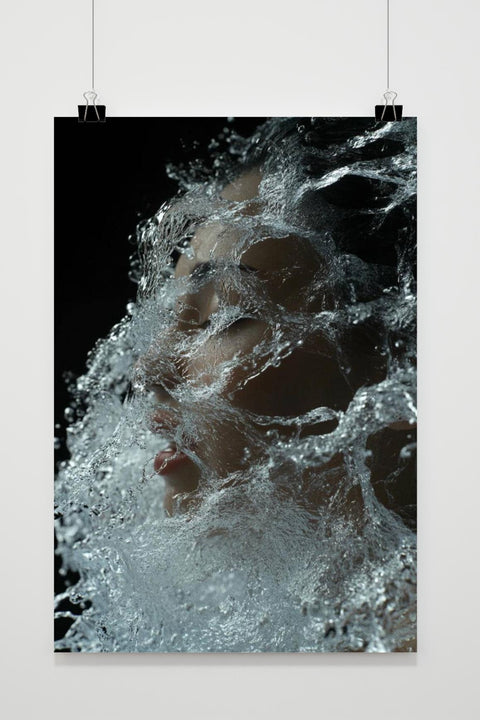 Affiche Éclaboussure d'eau