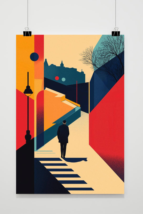 Póster Calle de Viena