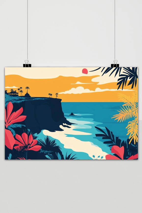 Póster Bali