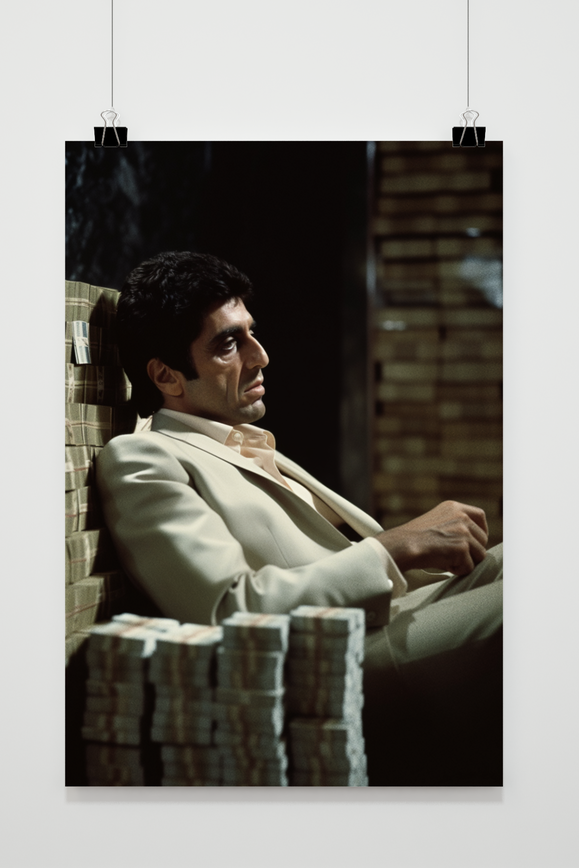 Póster Scarface Money