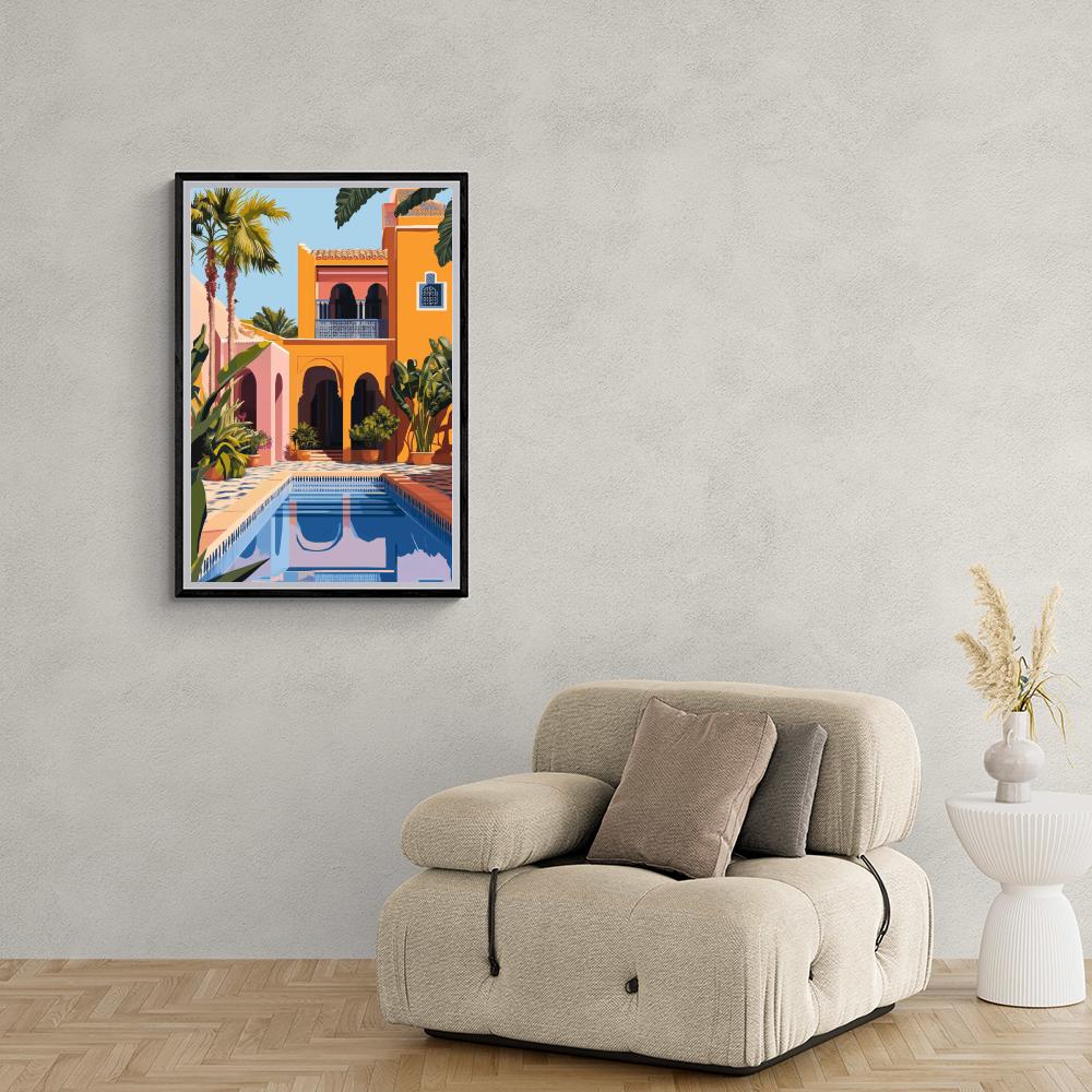 Marrakesh Huis dans un intérieur
