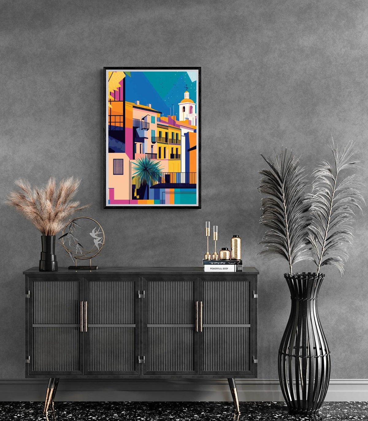 Madrid Ville dans un intérieur