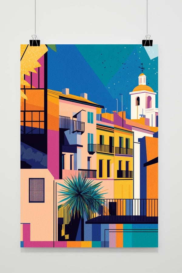 Póster Madrid Ciudad