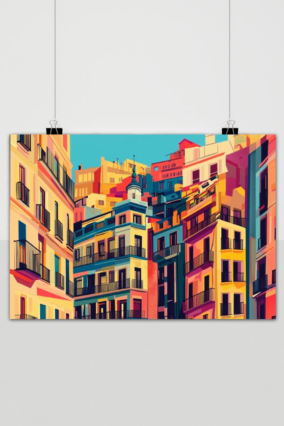 Póster Madrid