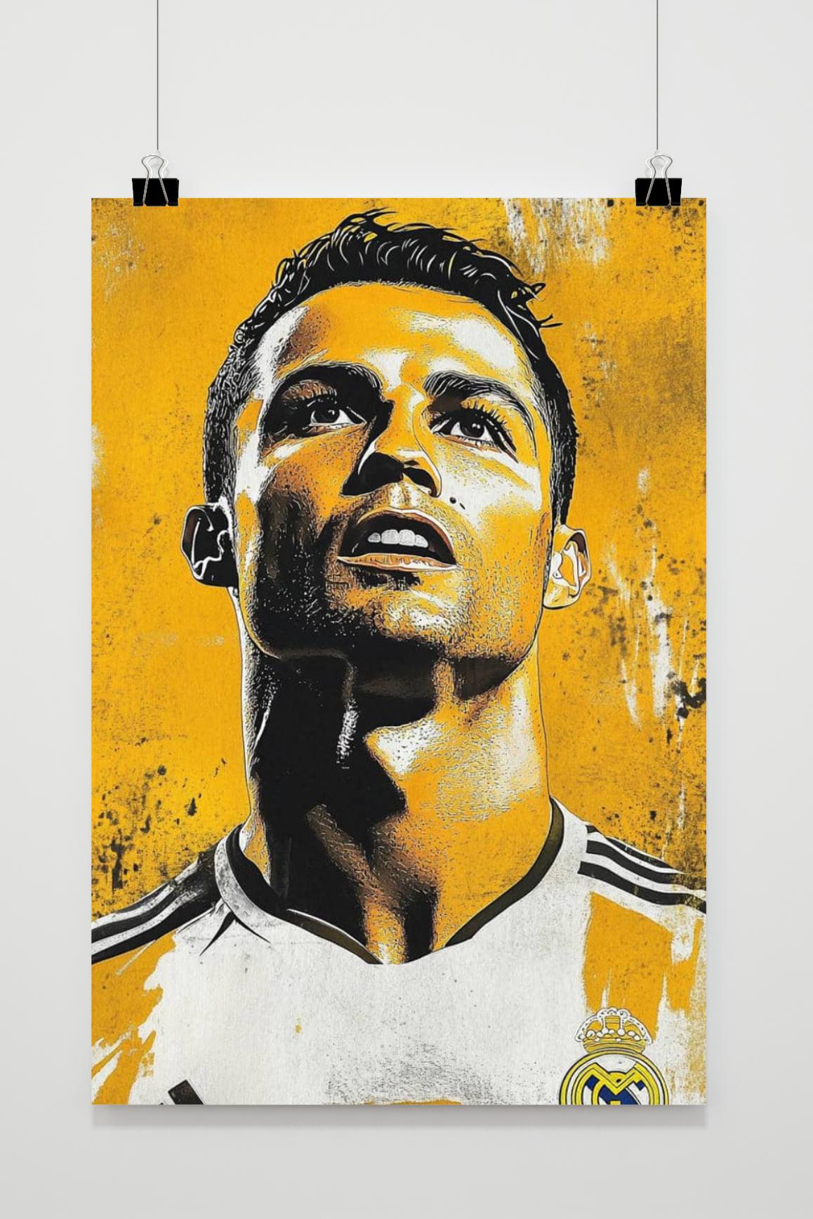 Affiche Cristiano Ronaldo de 25 Artstreet