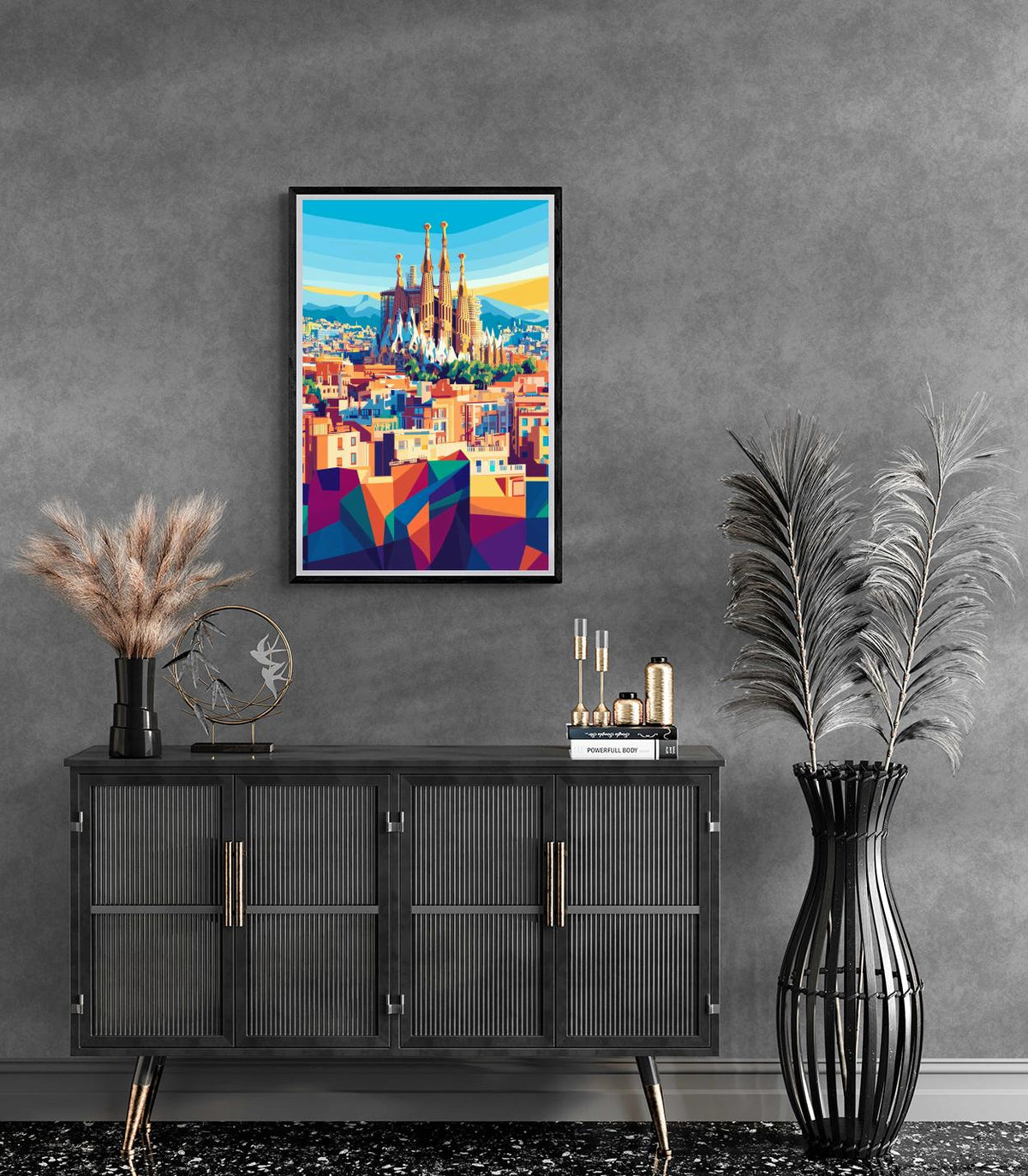 Barcelone Pop dans un intérieur