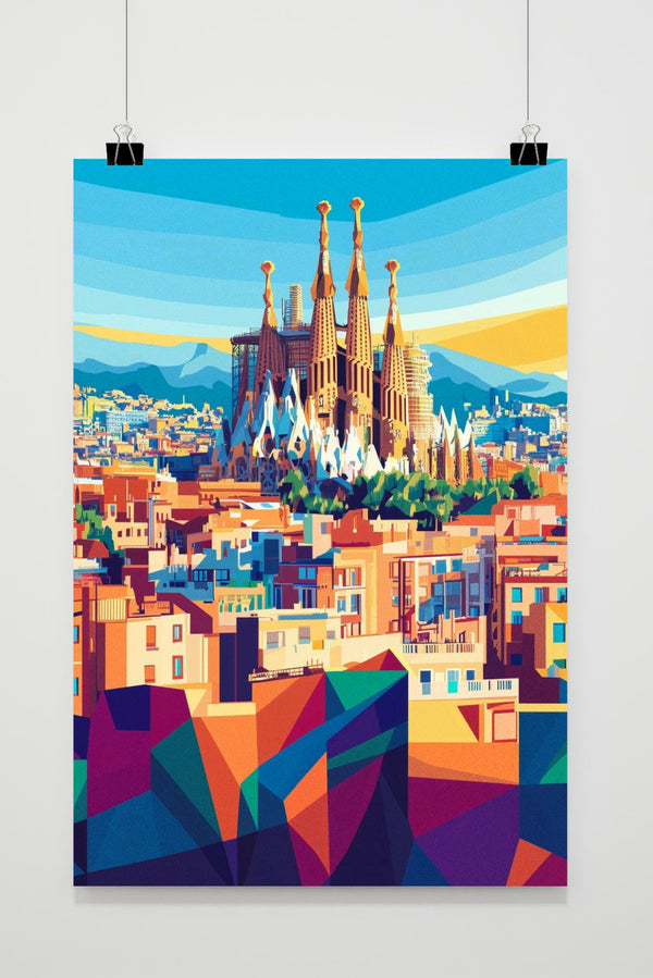 Póster Barcelona Pop