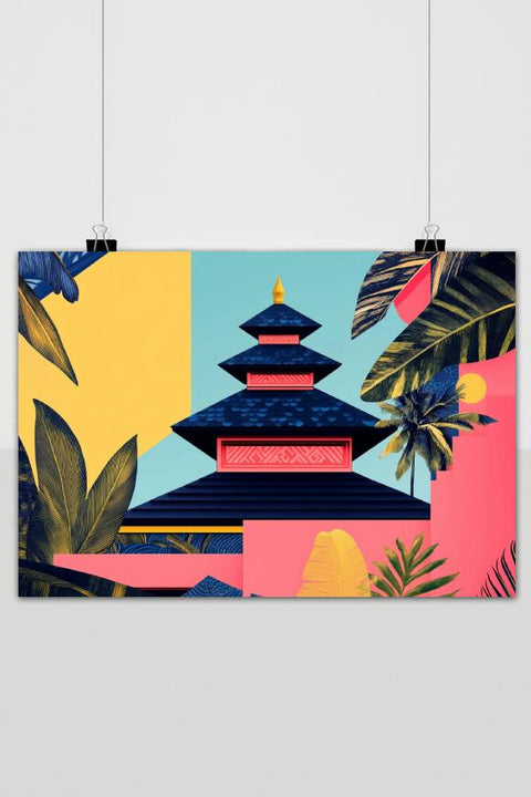 Póster Plantas de Bali