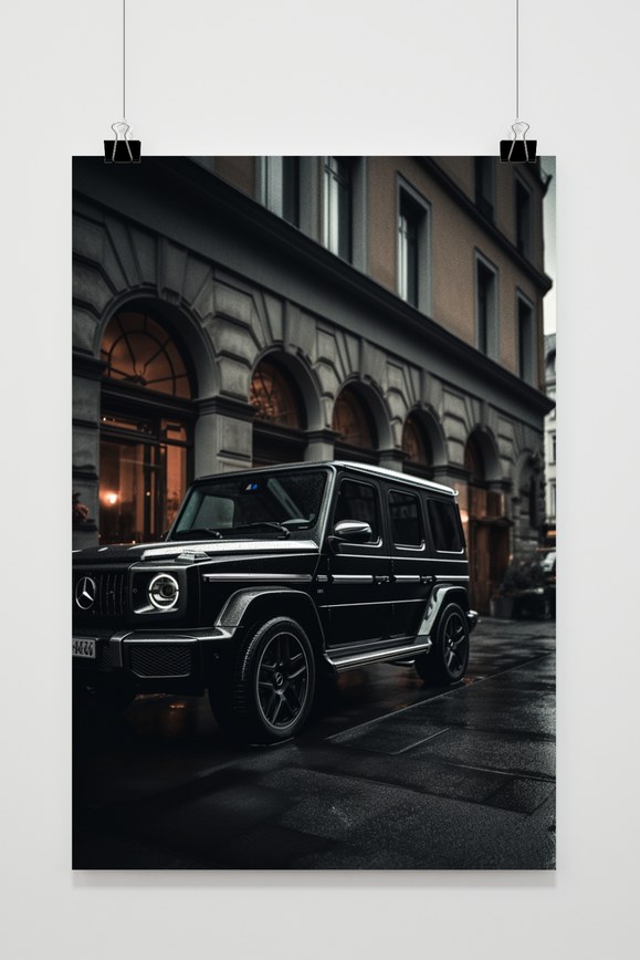 Mercedes G Wagon poster