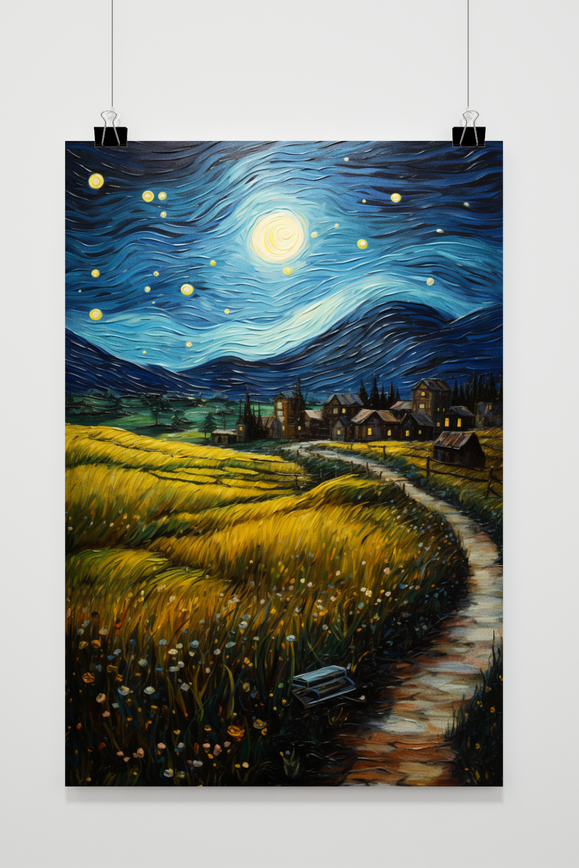 Póster Starry Land