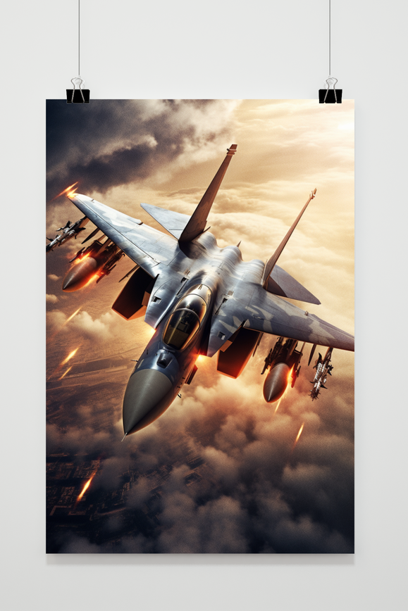 Straaljager Poster