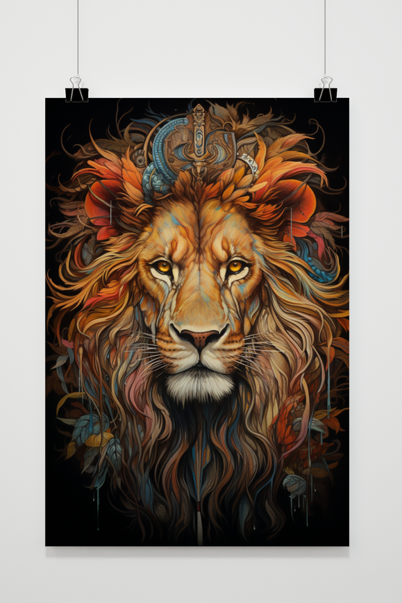 Póster Leeuw de 25 Artstreet