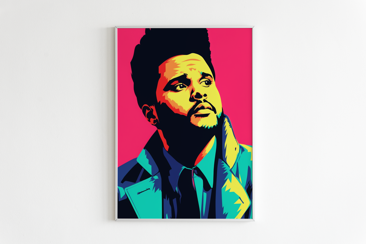 The Weeknd Pop en un interior