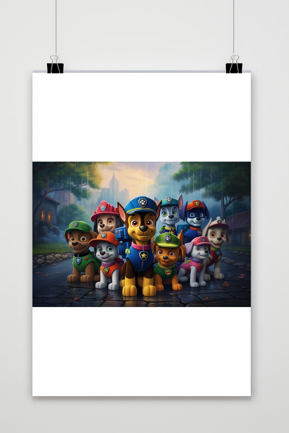 Póster Paw Patrol Squad de 25 Artstreet