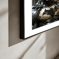 Batman Regen poster aan de muur in interieur