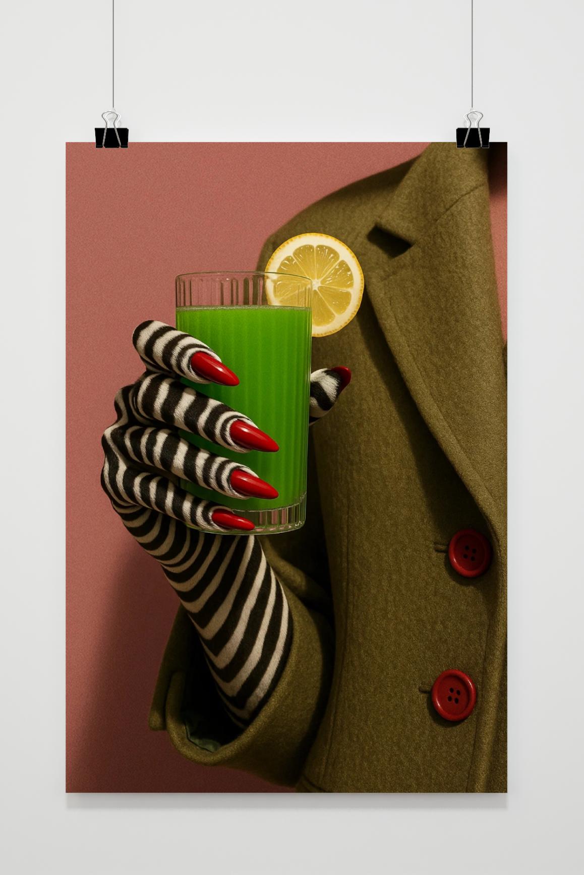 Playful Fashion Cocktail Poster von 25 Artstreet