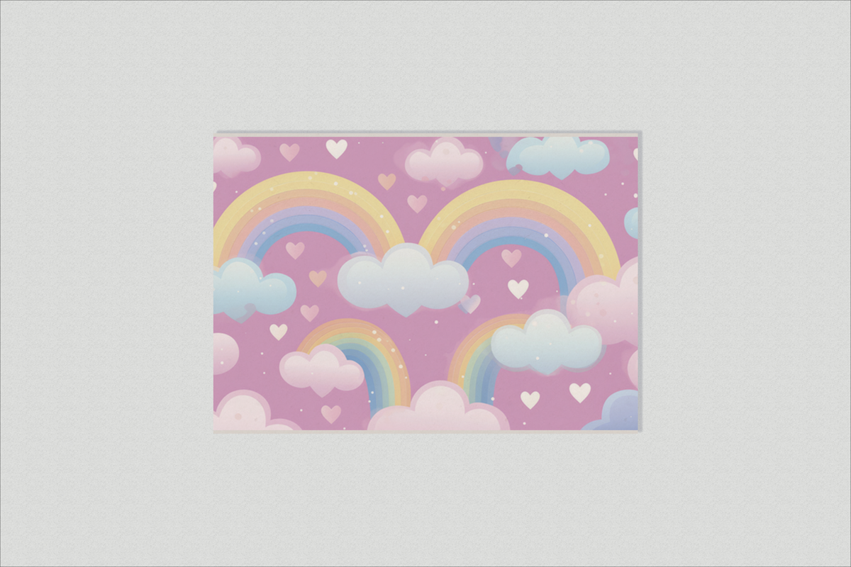 Regenbogen Rosa im Interieur