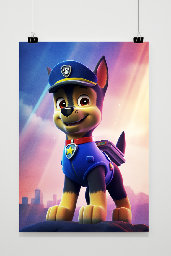 Affiche Paw Patrol de 25 Artstreet