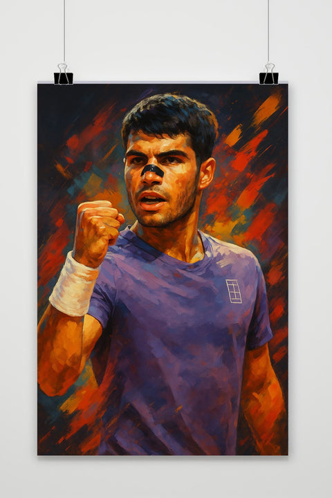 Carlos Alcaraz poster