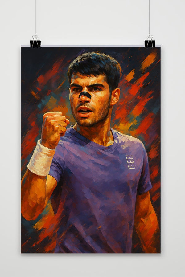 Póster Carlos Alcaraz