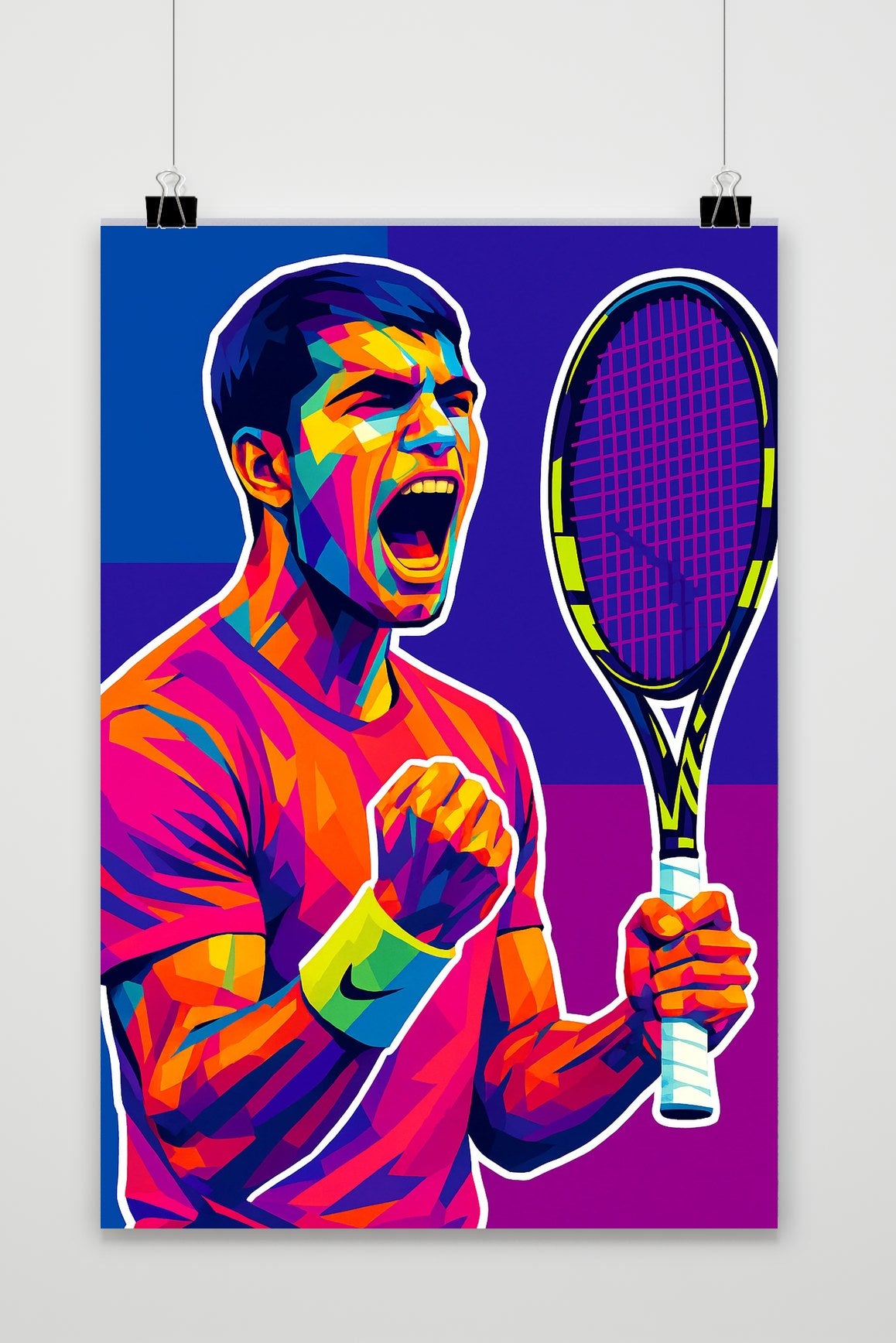 Affiche Carlos Alcaraz de 25 Artstreet