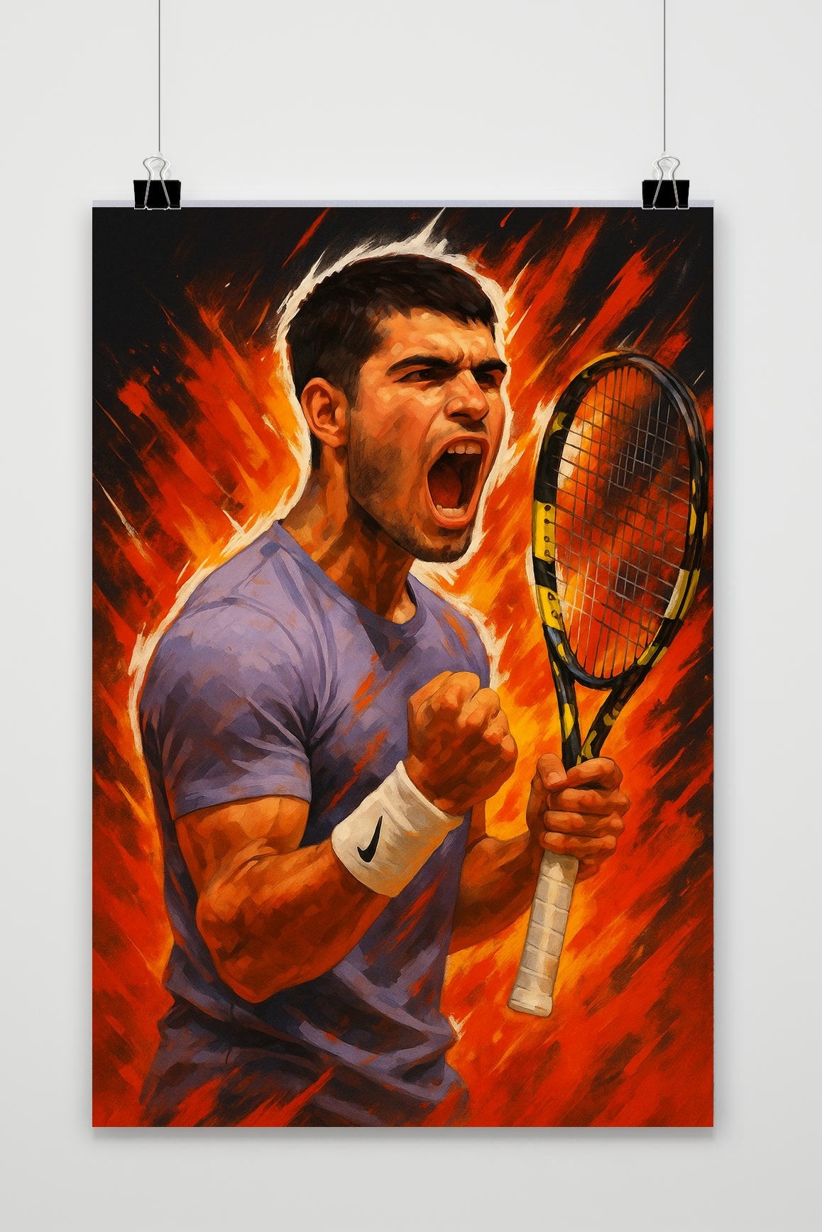 Carlos Alcaraz poster