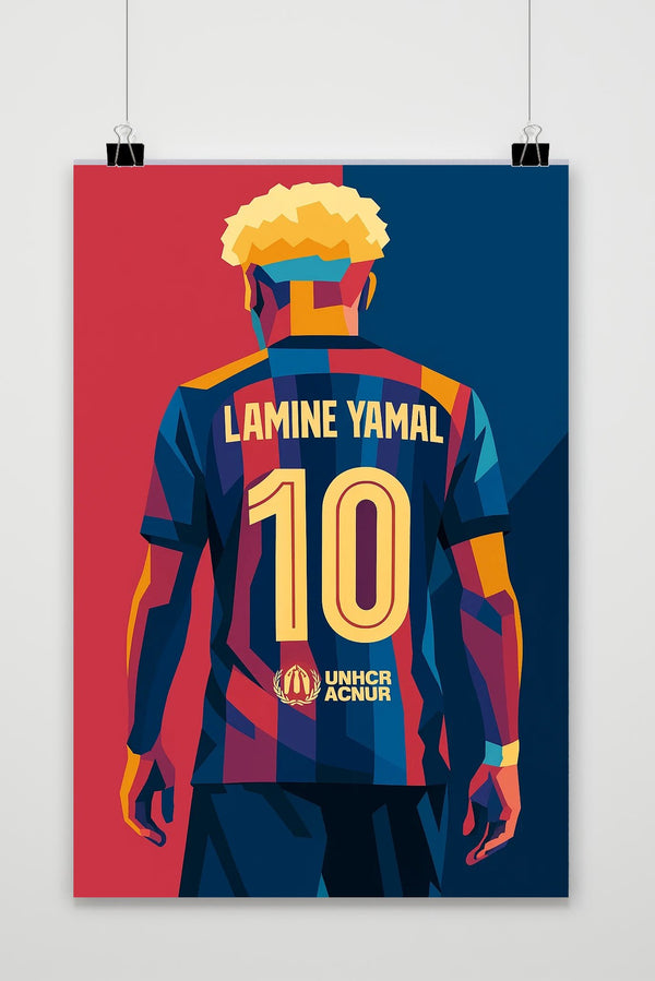 Póster Lamine Yamal