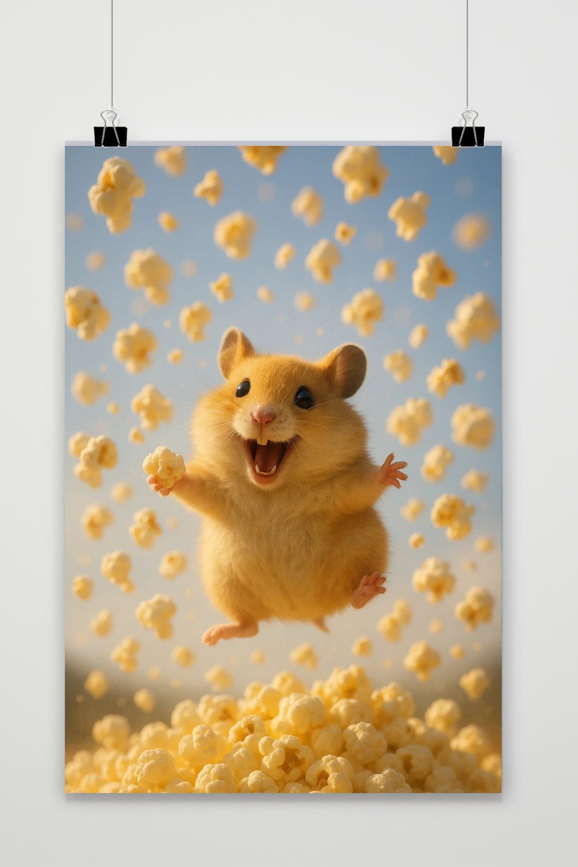 Affiche Hamster de 25 Artstreet