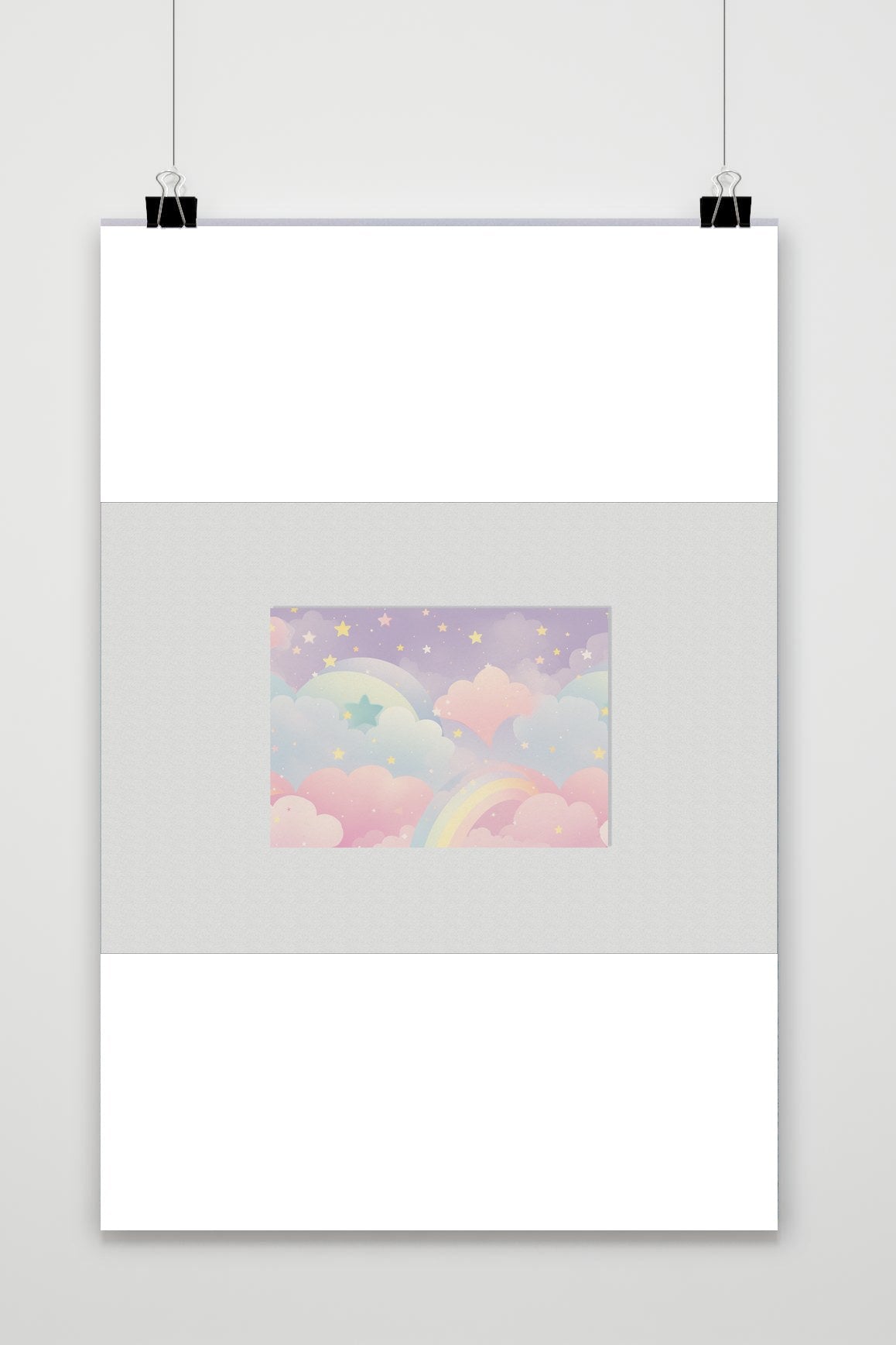 Póster Estrellas Rosa de 25 Artstreet