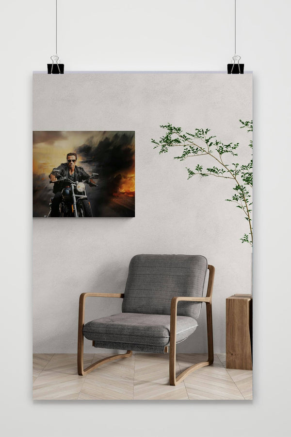 Póster Terminator Moto