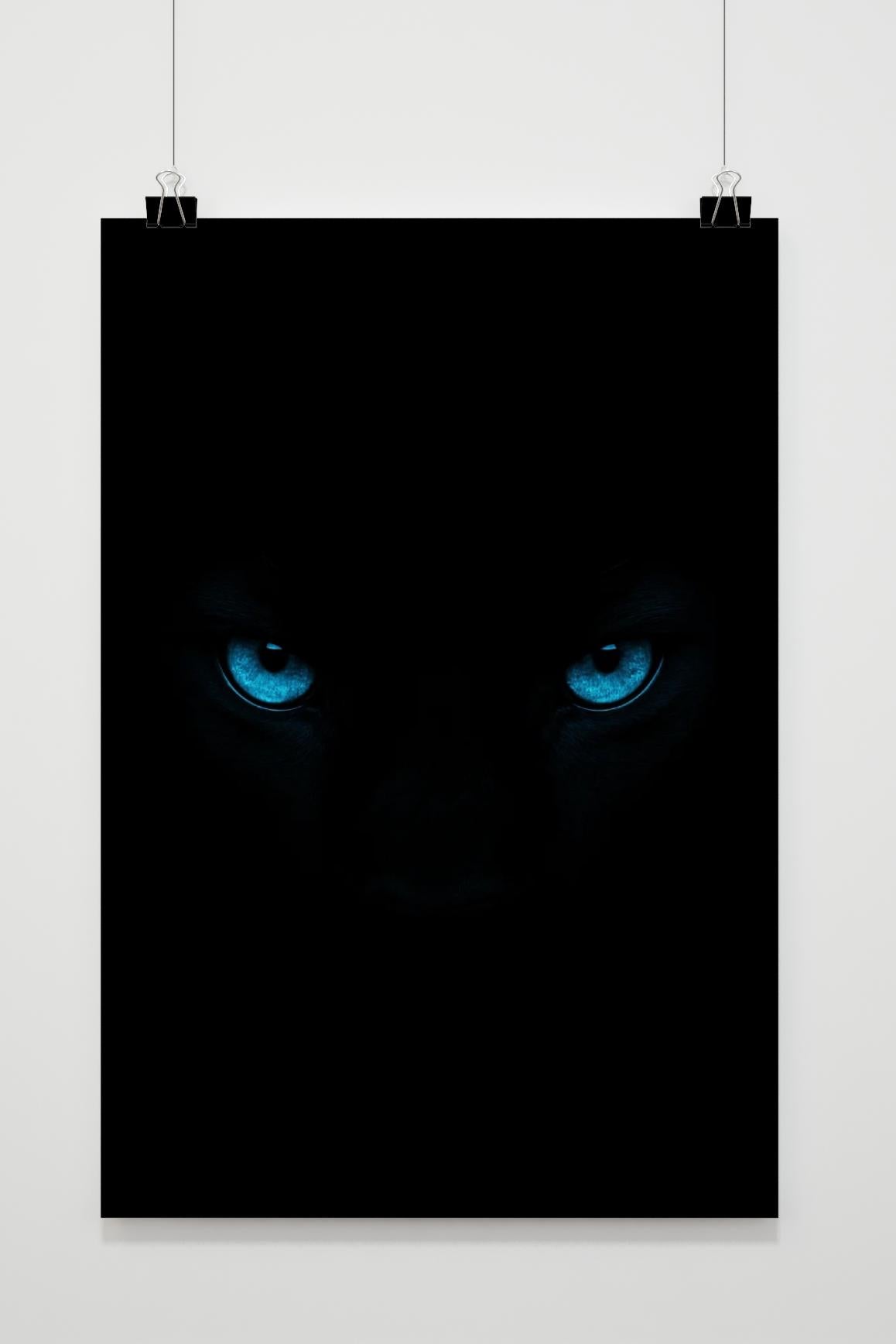 Eyes Animal Minimalist poster van 25 Artstreet