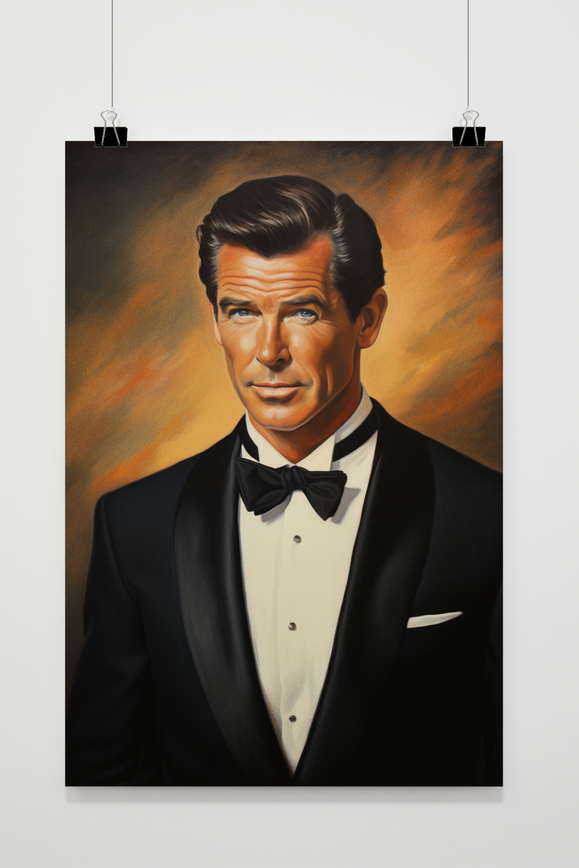 Póster Pierce Brosnan de 25 Artstreet